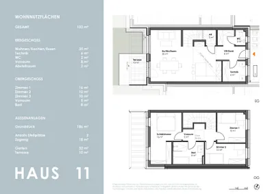 4-Zimmer-Haus kaufen in Krems an der Donau – 102 m², € 404.000 – Bild 6 von 12