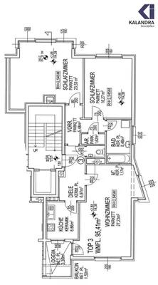 3-Zimmer-Wohnung kaufen in Wien – 95,41 m², € 695.000 – Bild 14 von 15