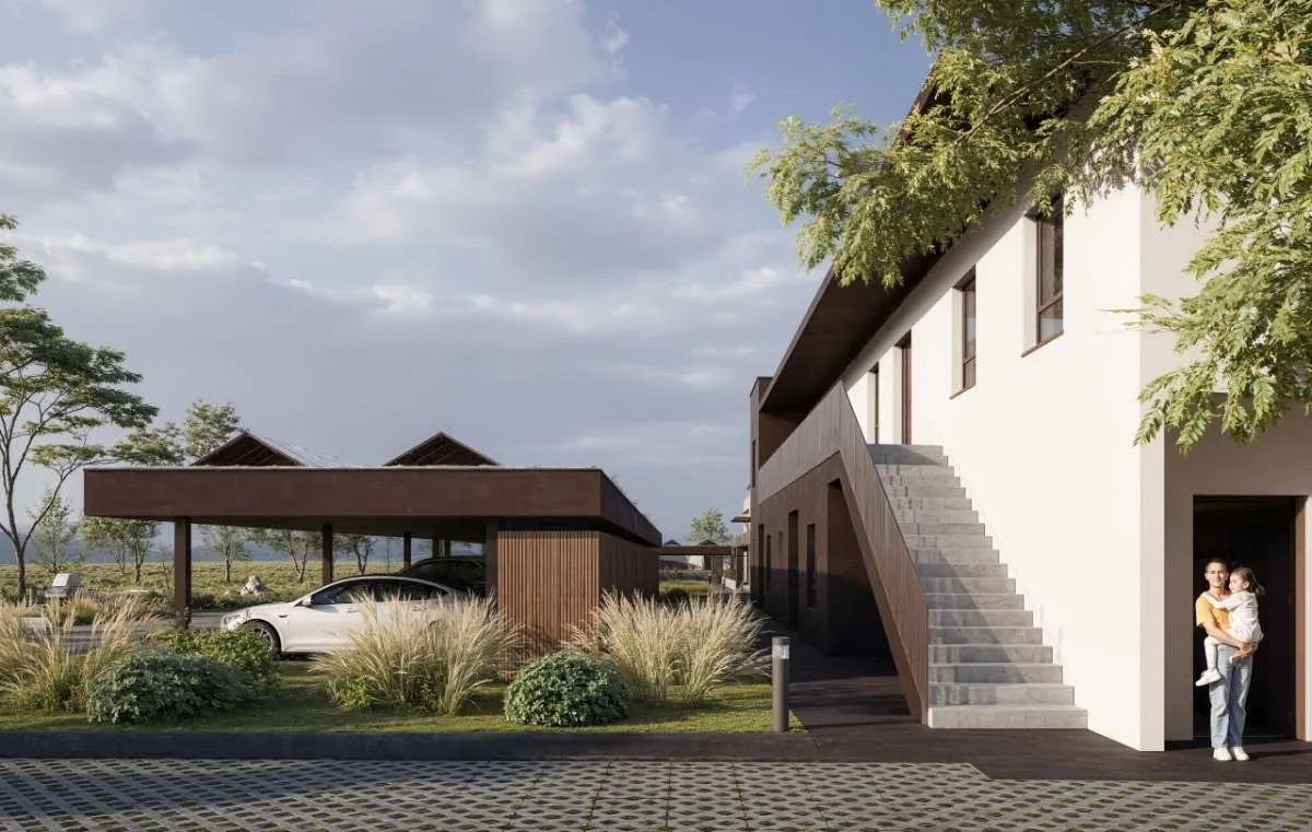 Eckreihenhaus mit Garten in top Lage von Feldkirchen bei Graz - 123m² (2-stöckig) - Widok 2