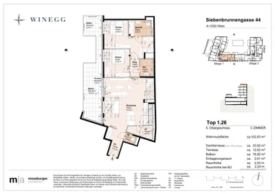 3-Zimmer-Wohnung kaufen in Wien – 102,63 m², € 979.600 – Bild 9 von 11