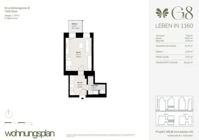 1-Zimmer-Wohnung kaufen in Wien – 31,17 m², € 245.000 – Bild 19 von 19