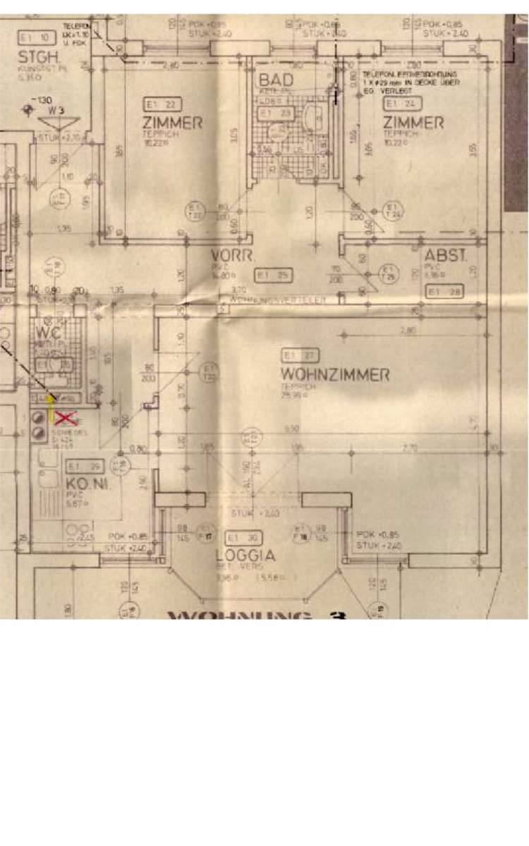 3-Zimmer Pärchen- oder Familienwohnung im Erdgeschoss mit Loggia - Vedere 2