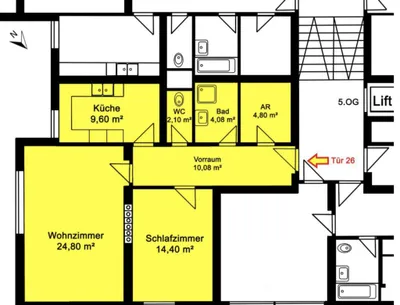 2-Zimmer-Wohnung kaufen in Sankt Pölten Land – 70 m², € 190.000 – Bild 15 von 15