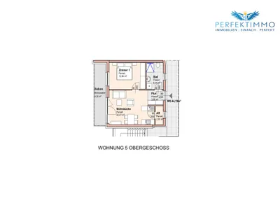 2-Zimmer-Wohnung kaufen in Imst – 44 m², € 273.100 – Bild 5 von 5