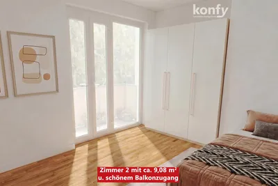 3-Zimmer-Wohnung kaufen in Graz – 55 m², € 239.490 – Bild 4 von 6
