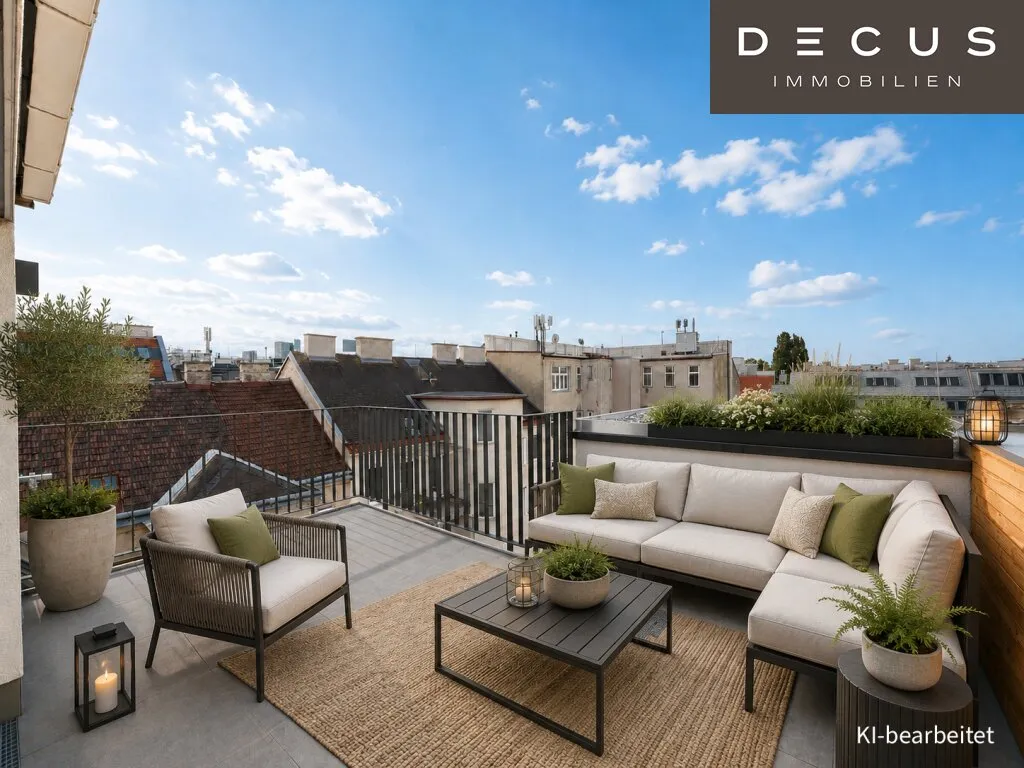 | 3 ZIMMER WOHNUNG | STILVOLLE MAISONETTE | GROSSZÜGIGE TERRASSE | TOLLER WEITBLICK | MEIDLING |, Wien