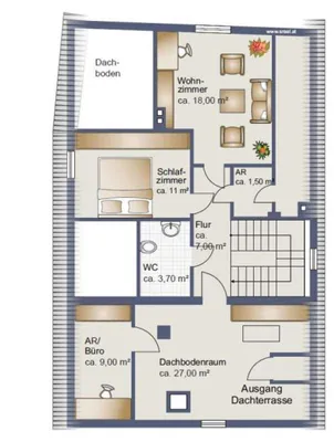 7-Zimmer-Haus mieten in Waidhofen an der Thaya – 160 m², € 900 – Bild 11 von 21
