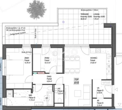 3-Zimmer-Wohnung kaufen in Grieskirchen – 82,05 m², € 432.352 – Bild 14 von 15