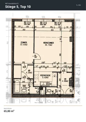 2-Zimmer-Wohnung kaufen in Wien – 65,8 m², € 245.000 – Bild 10 von 11