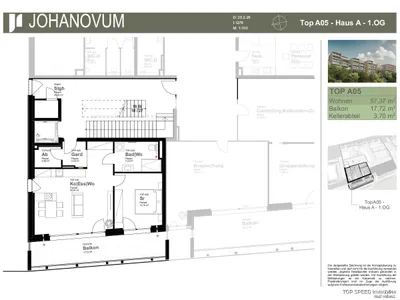 2-Zimmer-Wohnung kaufen in Sankt Johann im Pongau – 57,37 m², € 399.000 – Bild 5 von 5