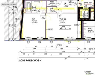 2-Zimmer-Wohnung mieten in Sankt Pölten – 61,71 m², € 1.047 – Bild 12 von 13