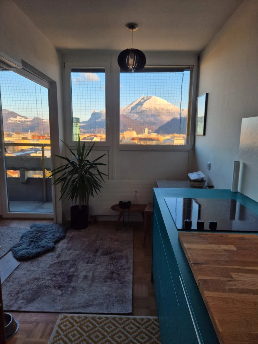 3-Zimmerwohnung (65,19qm) im Lichthaus mit Balkon, Top-Lage, Tiefgaragenparkplatz, Festungs- und Gaisbergblick - Ansicht 3
