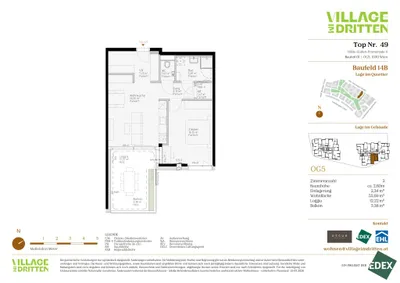 2-Zimmer-Wohnung kaufen in Wien – 55,72 m², € 438.000 – Bild 9 von 9
