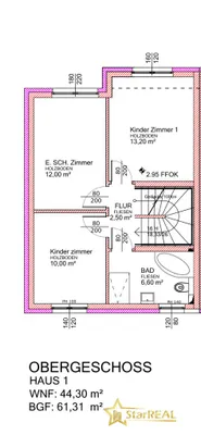 5-Zimmer-Haus kaufen in Wien – 117,74 m², € 629.900 – Bild 7 von 9