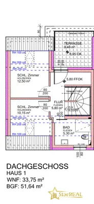 5-Zimmer-Haus kaufen in Wien – 117,74 m², € 629.900 – Bild 8 von 9