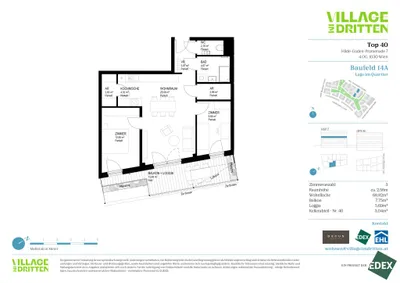 3-Zimmer-Wohnung kaufen in Wien – 68,82 m², € 535.500 – Bild 11 von 11