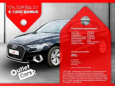 Audi A3 Sportback 35 TDI RADAR+ASSIST+NAVI+RFK+Virtua