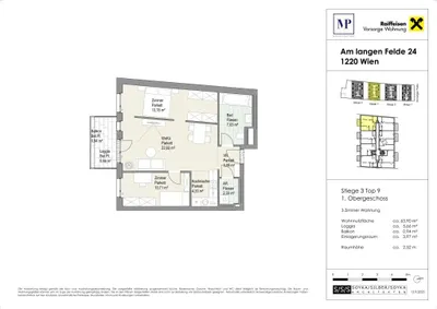 3-Zimmer-Wohnung kaufen in Wien – 63,9 m², € 454.900 – Bild 24 von 24