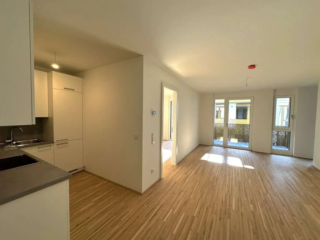 Kompakte 3-Zimmer Wohnung inkl. Küche - Erstbezug + Provisionsfrei! - Ansicht 2