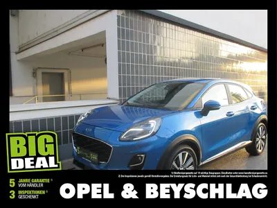 Ford Puma 1.0 EcoBoost Navi,Rückfahrkamera,Sitz+Lenkr