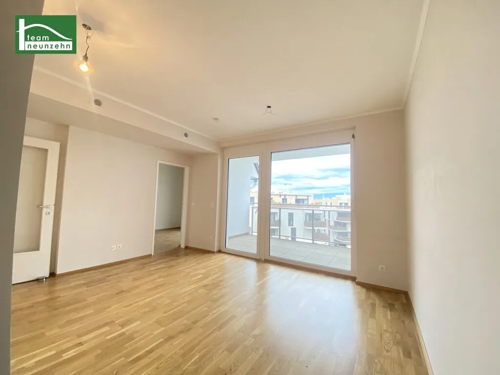 Hofseitige Neubau-Wohnung nahe S-Bahn S7 Kaiserebersdorf mit großer Loggia und Abstellraum! - Ansicht 3