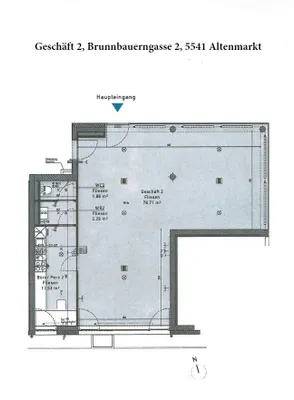 Gewerbeimmobilie mieten in Sankt Johann im Pongau – 94 m², € 942 – Bild 2 von 7