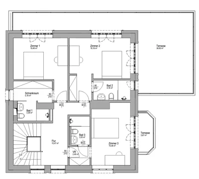 7-Zimmer-Haus mieten in Wien – 400 m², € 25.000 – Bild 26 von 27