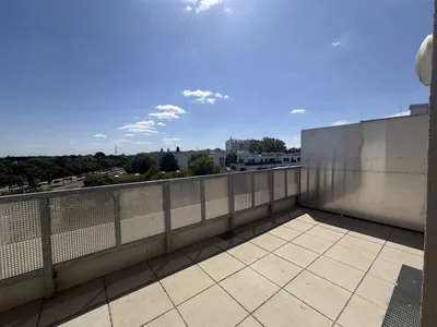 Q11 Leben in Simmering - Lichtdurchflutete Terrassenwohnung mit 2 Zimmern und Deckenkühlung!
