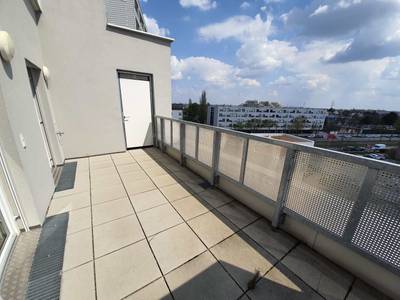 Q11 Leben in Simmering - Lichtdurchflutete Terrassenwohnung mit 2 Zimmern und Deckenkühlung!