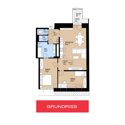 3-Zimmer-Wohnung kaufen in Wien – 82,14 m², € 649.000 – Bild 6 von 6