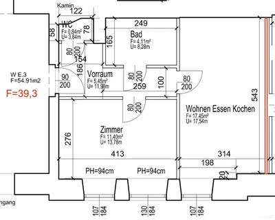 2-Zimmer-Gewerbeimmobilie kaufen in Graz – 39,3 m², € 149.900 – Bild 10 von 11