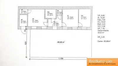 2-Zimmer-Wohnung mieten in Wien – 39 m², € 900 – Bild 12 von 12