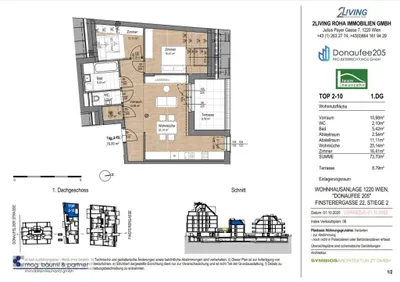 3-Zimmer-Wohnung kaufen in Wien – 74,47 m², € 410.000 – Bild 8 von 8