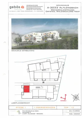 2-Zimmer-Wohnung mieten in Sankt Pölten Land – 56,25 m², € 640 – Bild 16 von 17