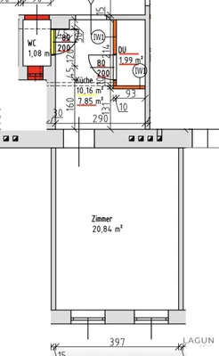 1-Zimmer-Wohnung kaufen in Wien – 31,76 m², € 150.000 – Bild 9 von 9