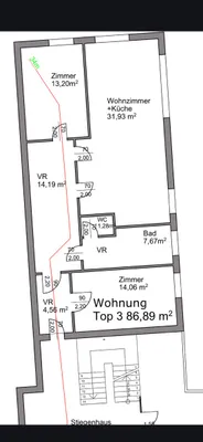 3-Zimmer-Wohnung kaufen in Tulln – 87 m², € 249.900