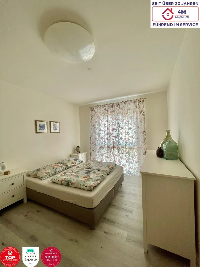 FAST KEINE HEIZKOSTEN! HELLE 3-ZIMMER-NEUBAUWOHNUNG MIT SONNENBALKON & AUTOABSTELLPLATZ - Ansicht 3