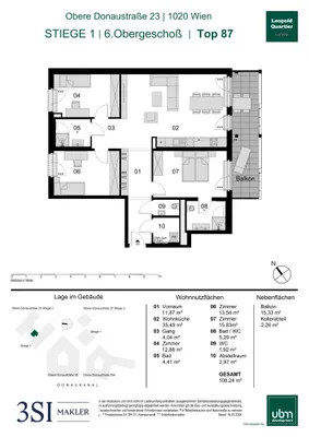 4-Zimmer-Wohnung kaufen in Wien – 108,24 m², € 1.122.000 – Bild 23 von 23