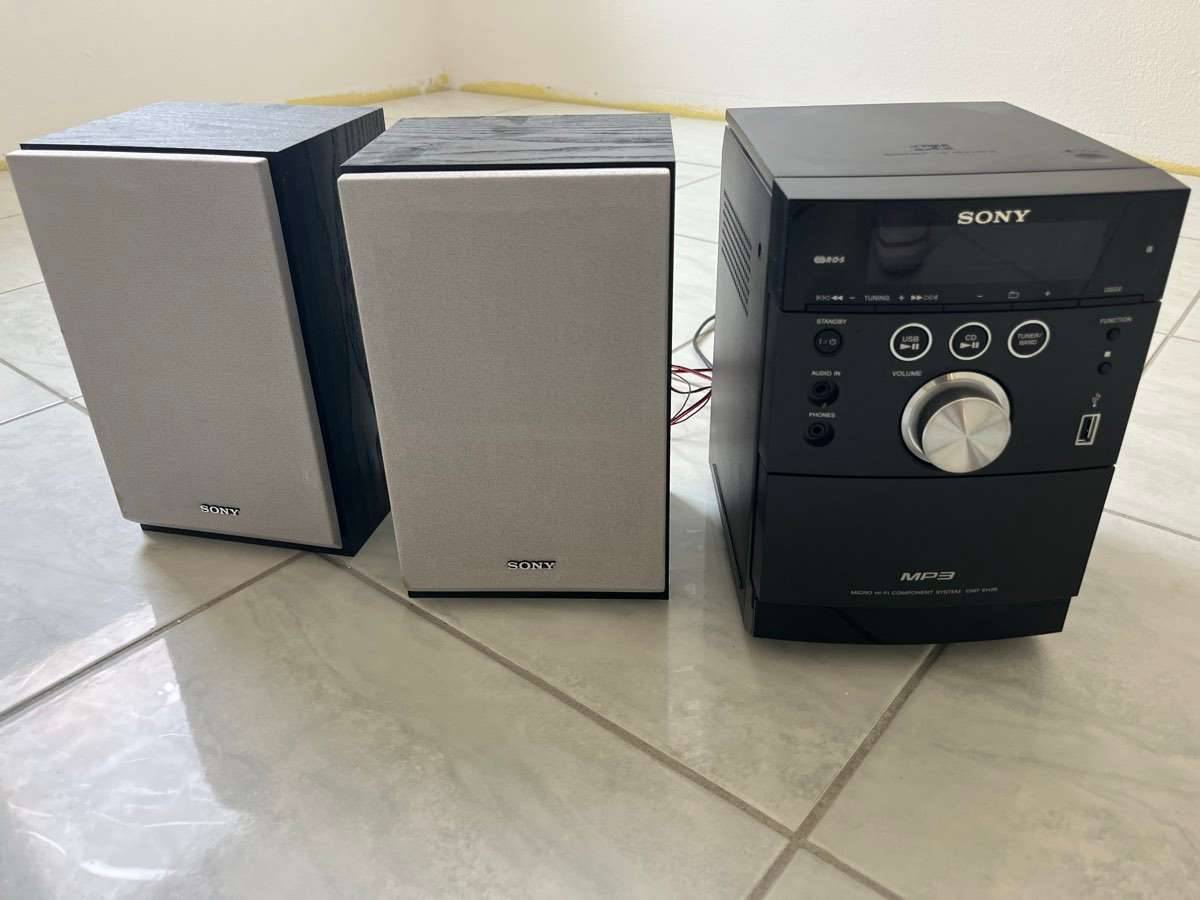 Chaîne Hi-fi Sony CMT-EH26 – Lecteur CD, Occasion Fonctionnelle