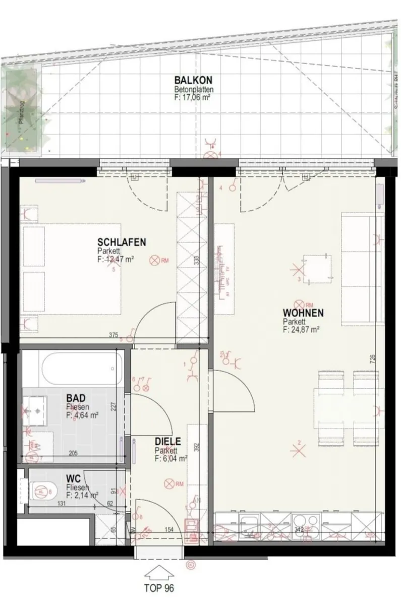 Green City - *1 Monat MIETFREI* - Mietwohnung, Balkon mit Hochbeet, Provisionsfrei - Widok 2
