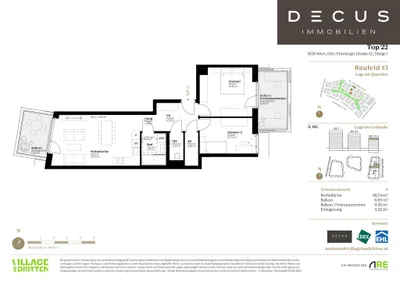 3-Zimmer-Wohnung kaufen in Wien – 66,74 m², € 584.000 – Bild 10 von 10