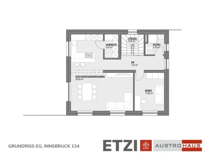 5-Zimmer-Haus kaufen in Ried im Innkreis – 134 m², € 452.900 – Bild 5 von 10
