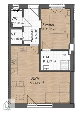 2-Zimmer-Wohnung kaufen in Hartberg-Fürstenfeld – 49 m², € 177.340 – Bild 8 von 8
