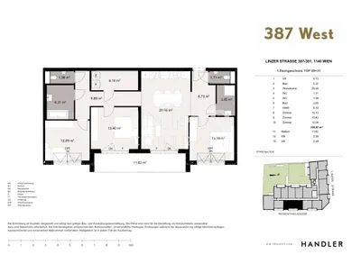 4-Zimmer-Wohnung kaufen in Wien – 90,99 m², € 699.000 – Bild 7 von 7