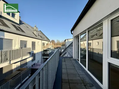 Charmante 2-Zimmer Dachgeschosswohnung inkl. Einbauküche und Terrasse! – Bild 3