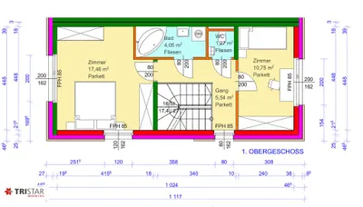 4-Zimmer-Haus kaufen in Bruck an der Leitha – 112 m², € 459.000 – Bild 18 von 19