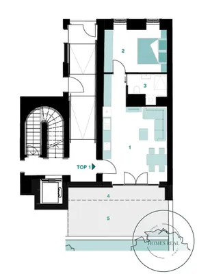 2-Zimmer-Wohnung mieten in Wien – 45,45 m², € 1.194 – Bild 10 von 10
