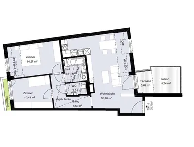 3-Zimmer-Wohnung kaufen in Wien – 70,7 m², € 610.000 – Bild 13 von 14