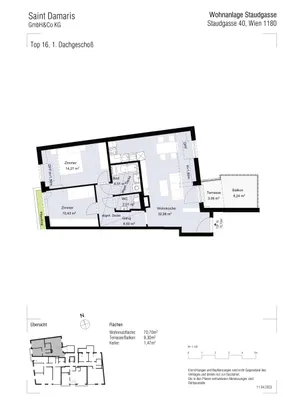 3-Zimmer-Wohnung kaufen in Wien – 70,7 m², € 610.000 – Bild 12 von 14