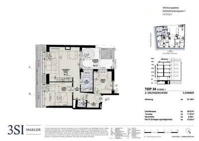 3-Zimmer-Wohnung kaufen in Wien – 67,16 m², € 995.000 – Bild 9 von 10